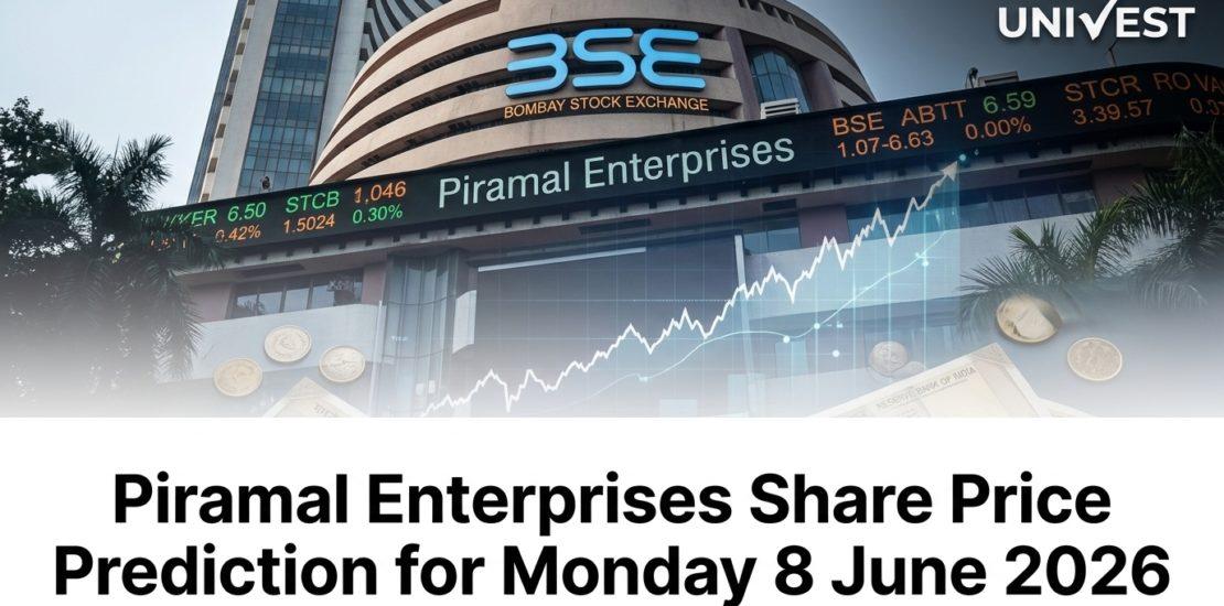 Piramal Enterprises Share Price Prediction for Monday 8 June 2026