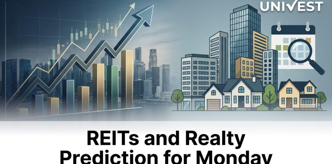 REITs and Realty Prediction for Monday