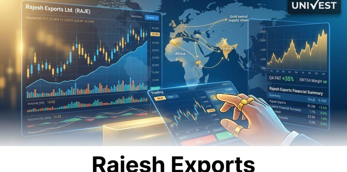 Rajesh Exports Share Price Locked at 5% Lower Circuit of Rs 98.73