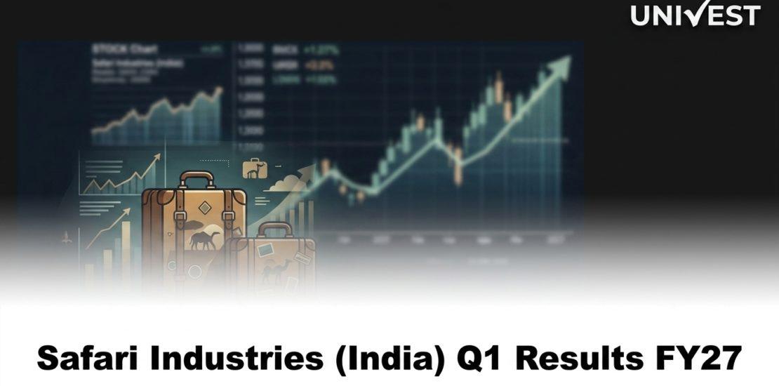 Safari Industries (India) Q1 Results FY27
