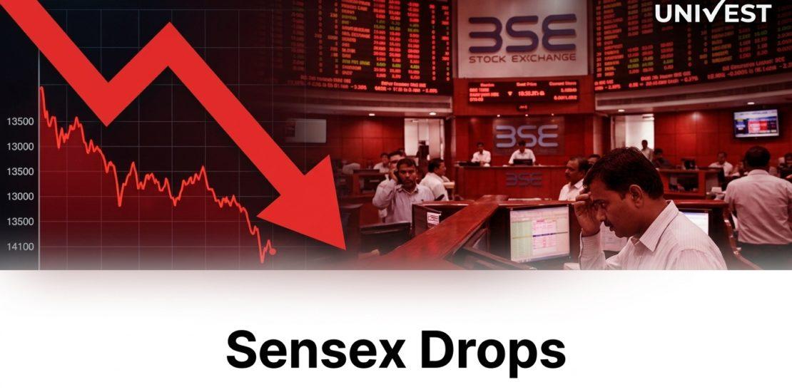 Sensex Drops