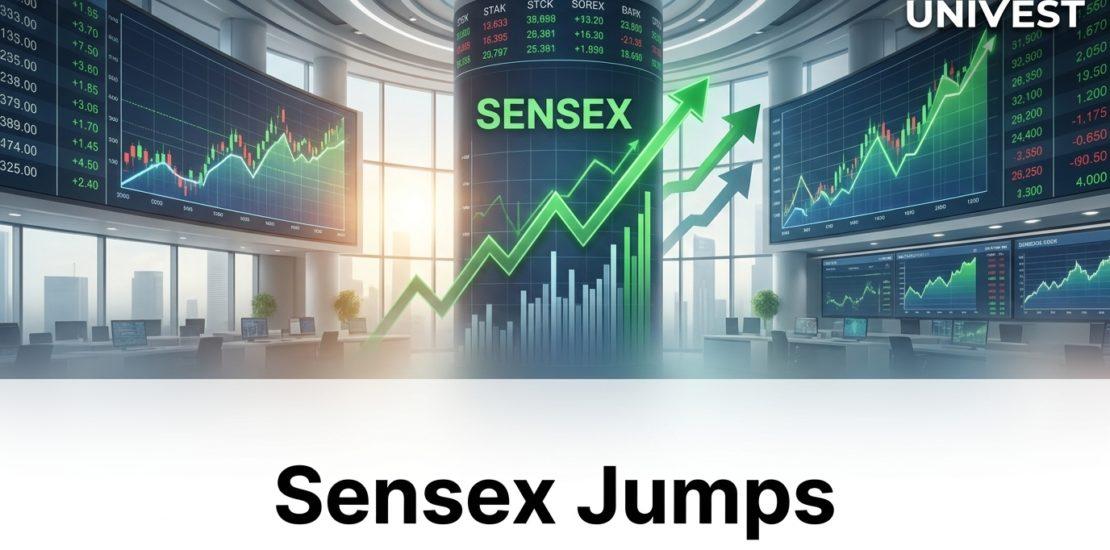 Sensex Jumps 1,000 Points, Nifty 50 Nears 24,100