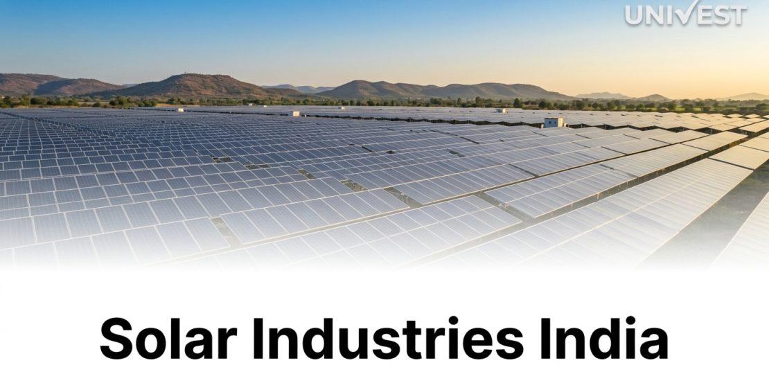 Solar Industries India Share Price Jumps 4.5 Percent Today