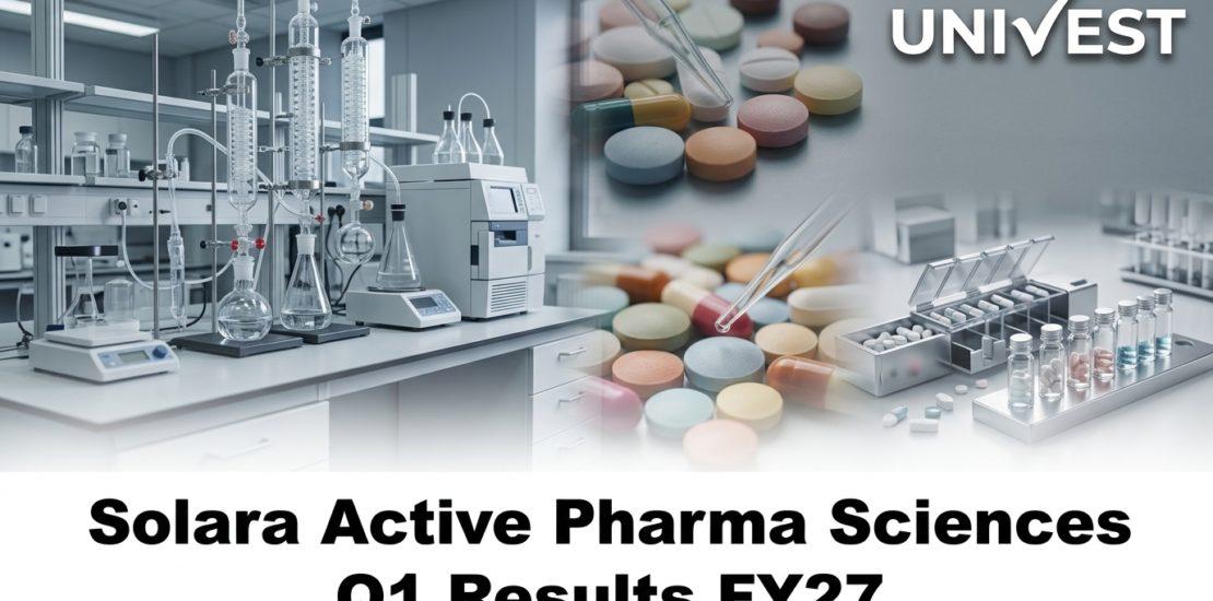 Solara Active Pharma Sciences Q1 Results FY27
