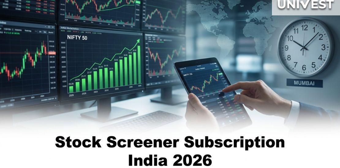 Stock Screener Subscription India 2026