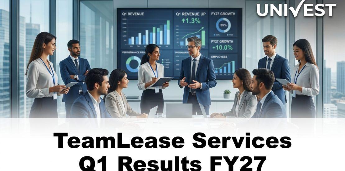 TeamLease Services Q1 Results FY27