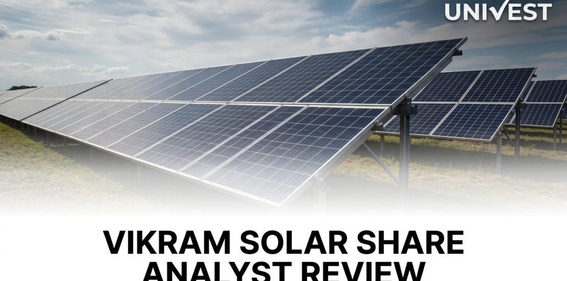 Vikram Solar Share Analyst Review