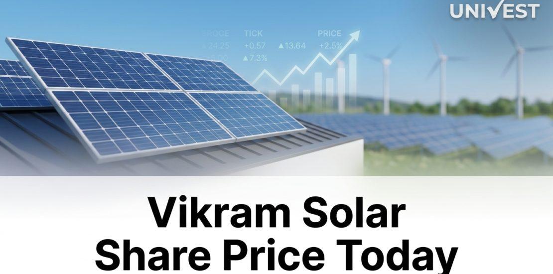 Vikram Solar Share Price Today