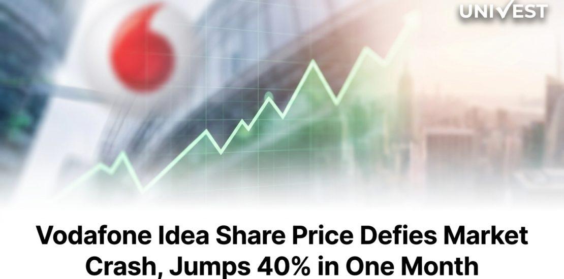 Vodafone Idea Share Price Defies Market Crash, Jumps 40% in One Month