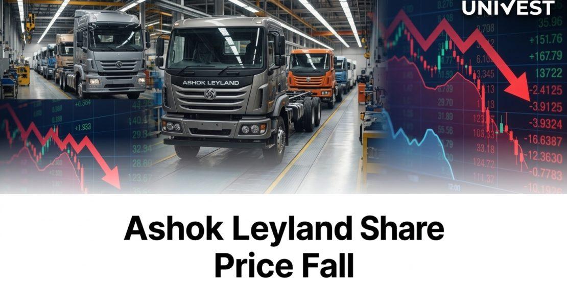 Why Did Ashok Leyland Share Price Fall 3.65% on June 23, 2026?