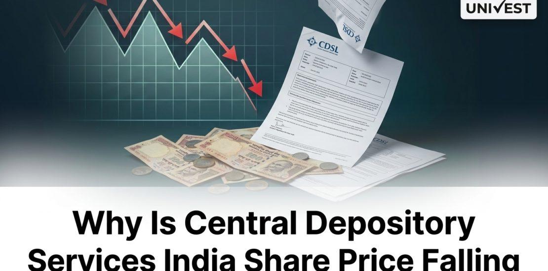 Why Is Central Depository Services India Share Price Falling