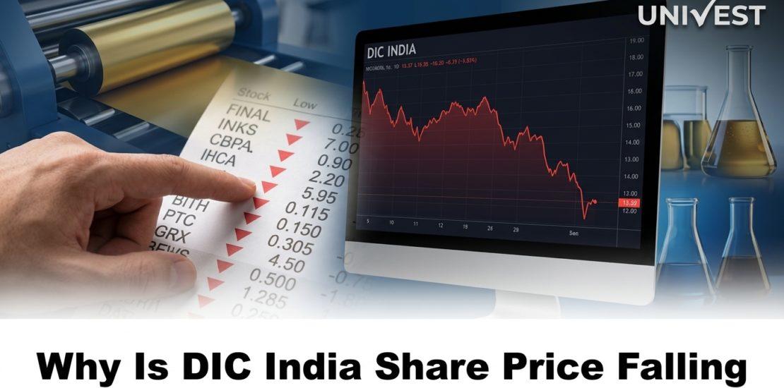 Why Is DIC India Share Price Falling
