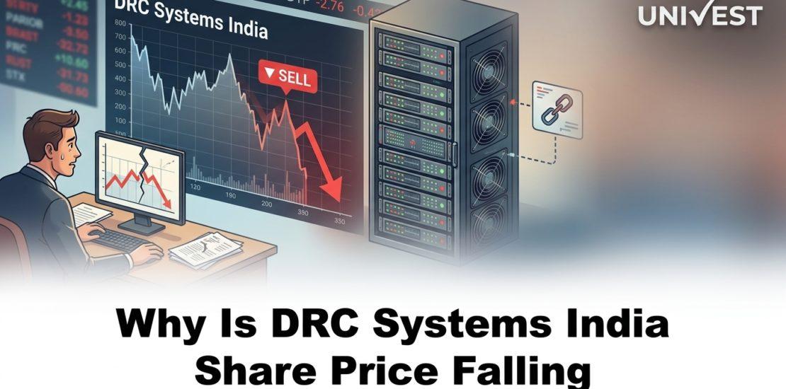 Why Is DRC Systems India Share Price Falling