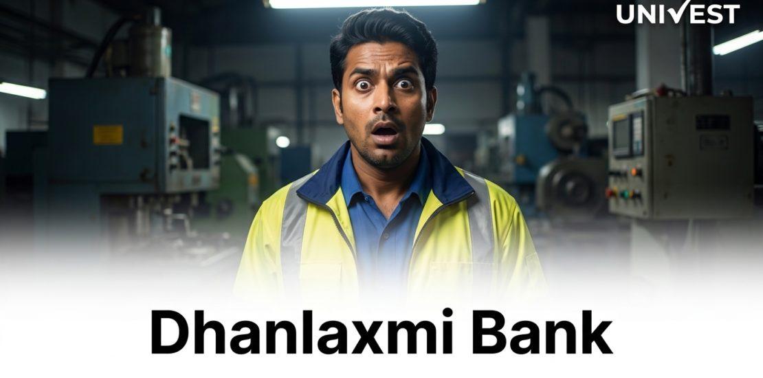 Why Is Dhanlaxmi Bank Share Price Falling