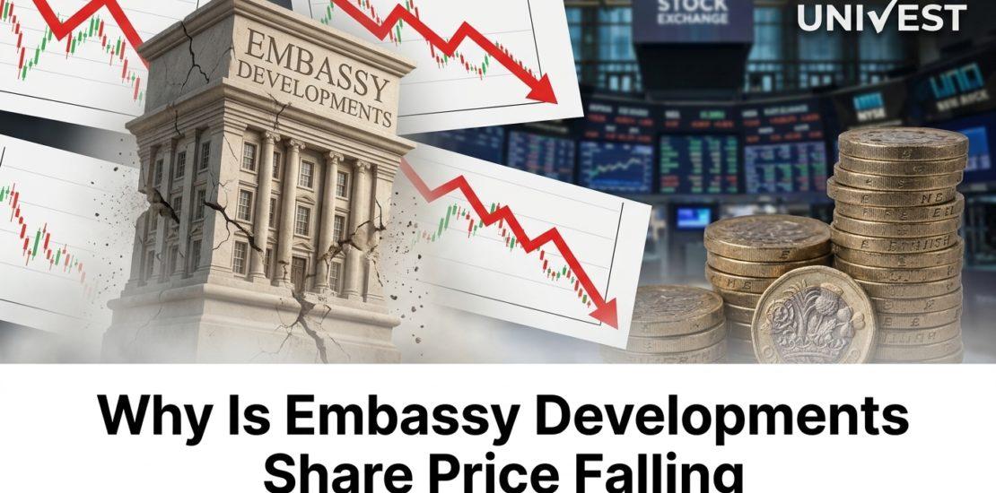 Why Is Embassy Developments Share Price Falling