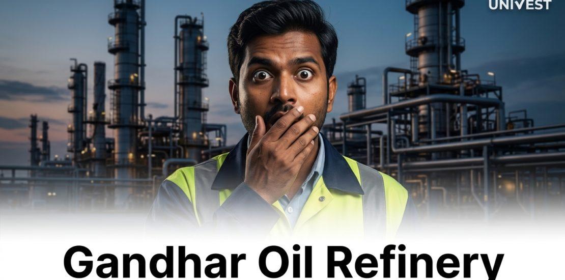 Why Is Gandhar Oil Refinery India Share Price falling