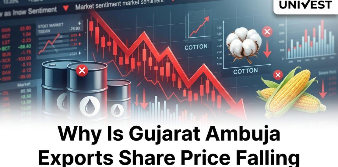 Why Is Gujarat Ambuja Exports Share Price Falling