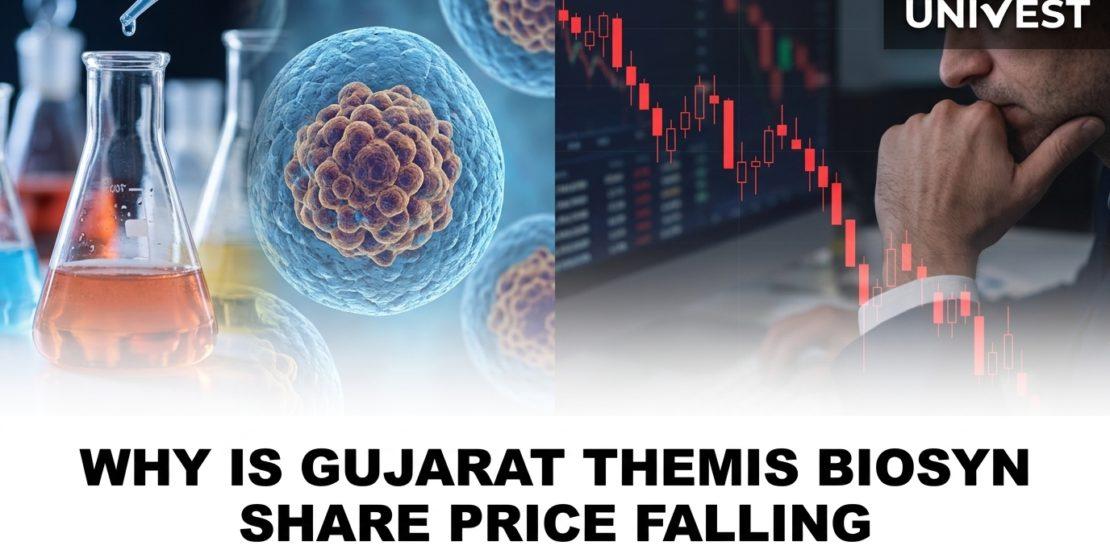 Why Is Gujarat Themis Biosyn Share Price Falling