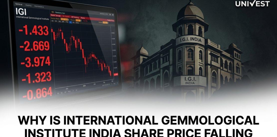 Why Is International Gemmological Institute India Share Price Falling