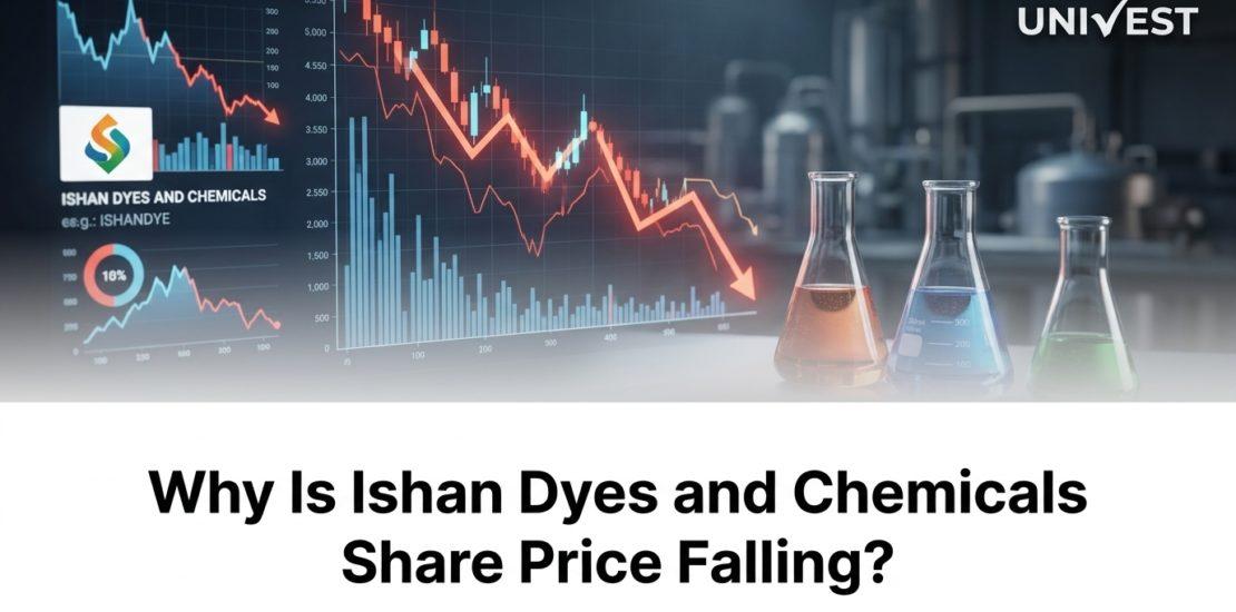 Why Is Ishan Dyes and Chemicals Share Price Falling