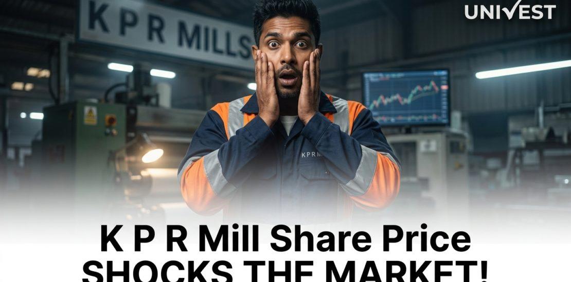 Why Is K P R Mill Share Price Falling