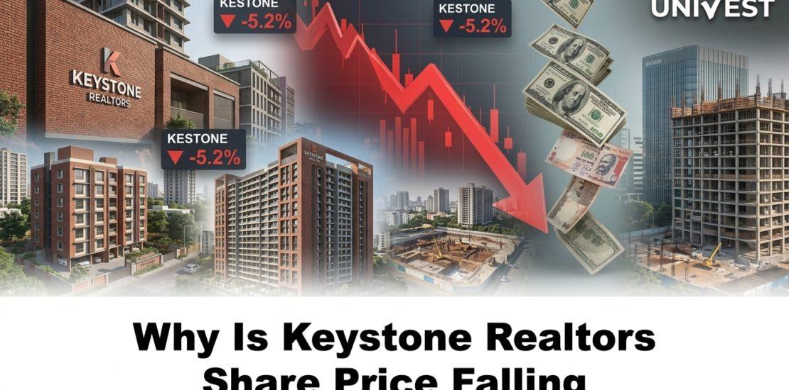 Why Is Keystone Realtors Share Price Falling