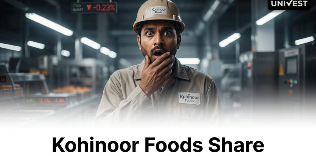 Why Is Kohinoor Foods Share Price falling