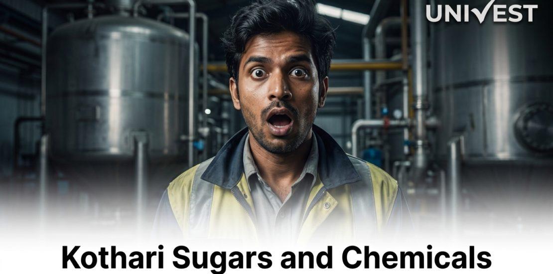 Why Is Kothari Sugars and Chemicals Share Price Falling