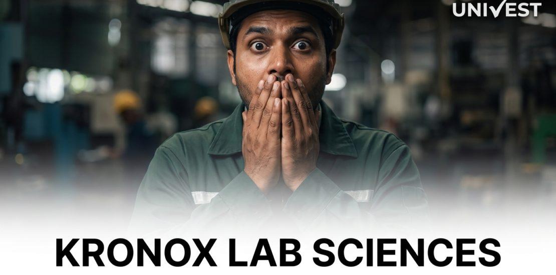 Why Is Kronox Lab Sciences Share Price Falling