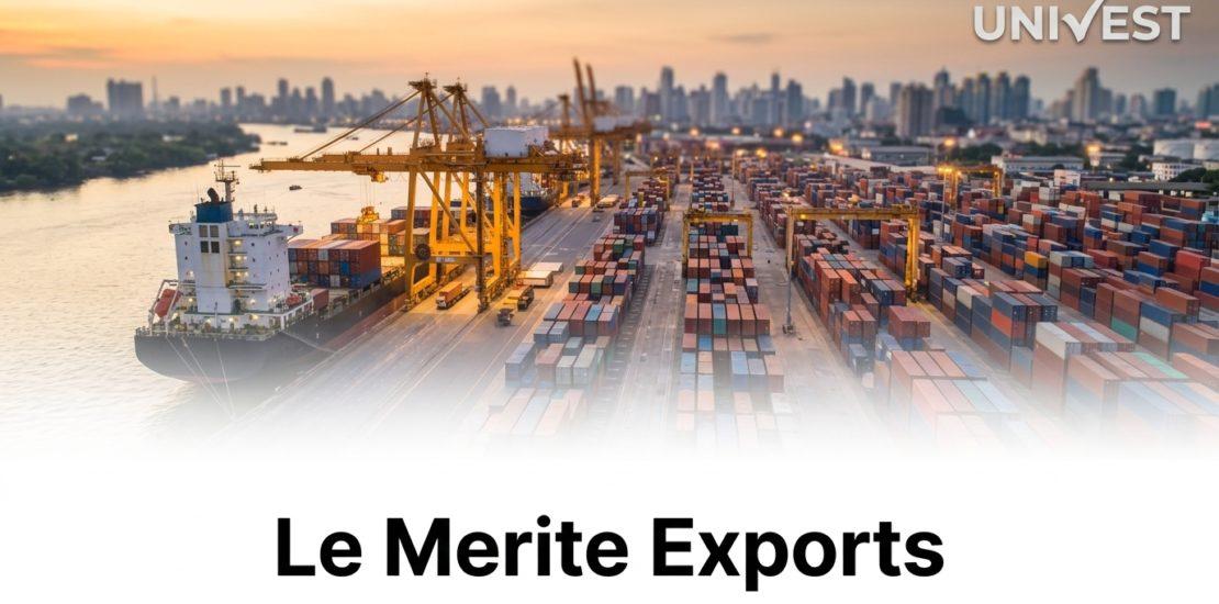 Why Is Le Merite Exports Share Price Falling