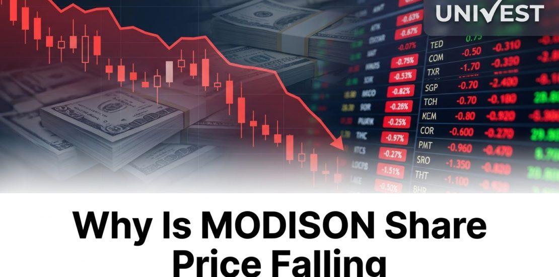 Why Is MODISON Share Price Falling
