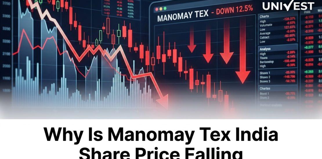 Why Is Manomay Tex India Share Price Falling