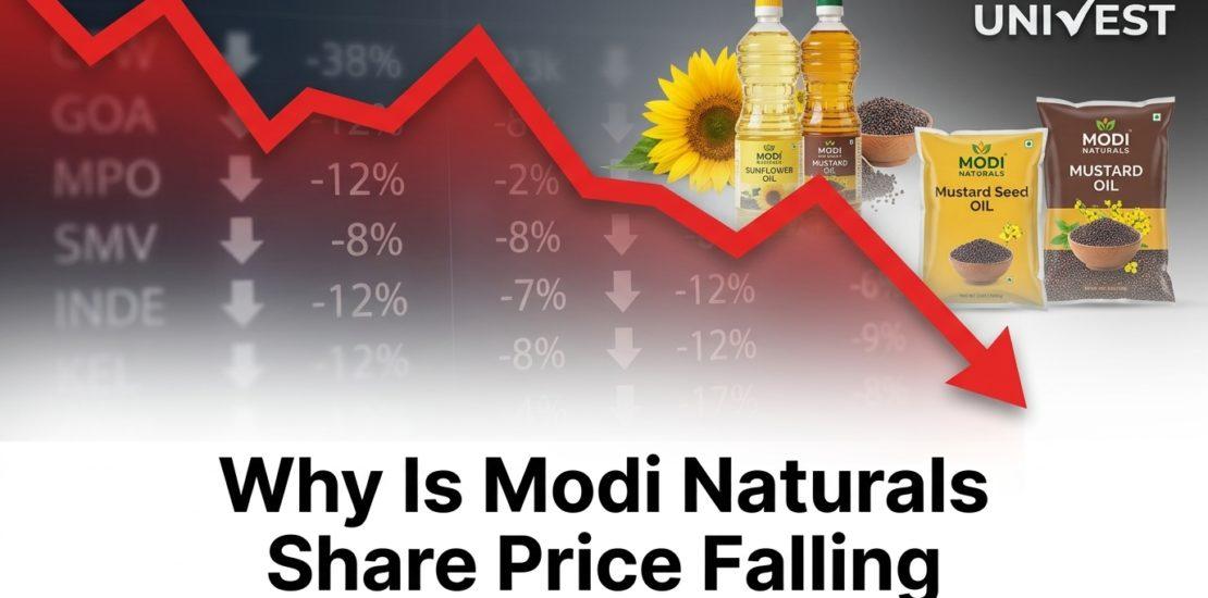 Why Is Modi Naturals Share Price Falling