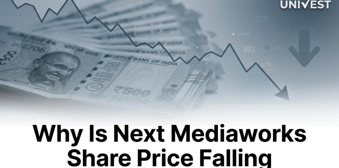 Why Is Next Mediaworks Share Price Falling