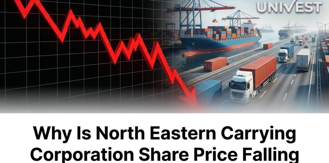 Why Is North Eastern Carrying Corporation Share Price Falling
