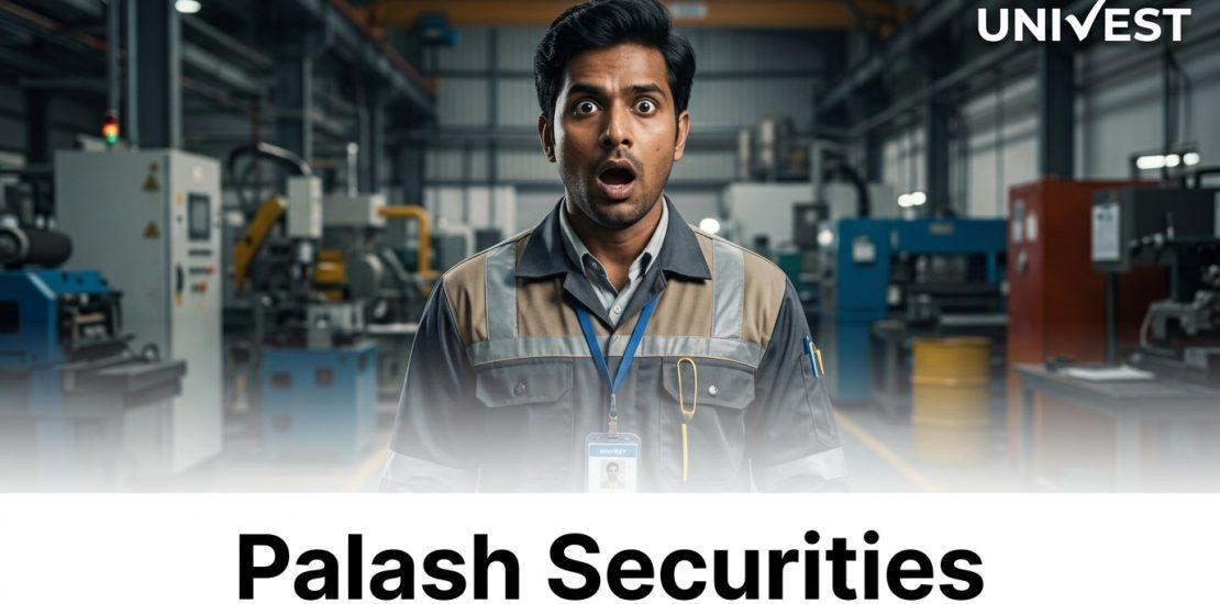 Why Is Palash Securities Share Price Falling