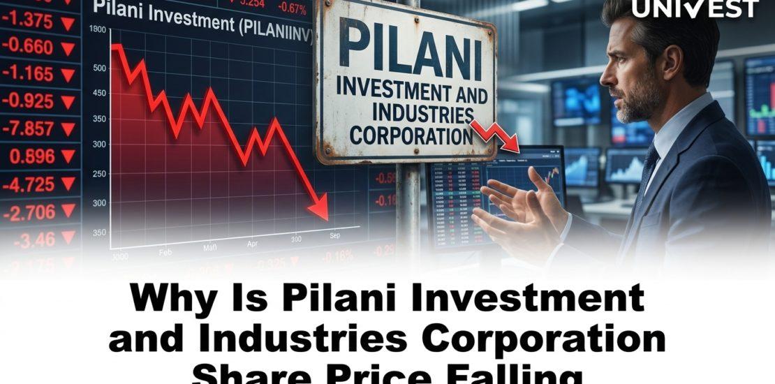 Why Is Pilani Investment and Industries Corporation Share Price Falling