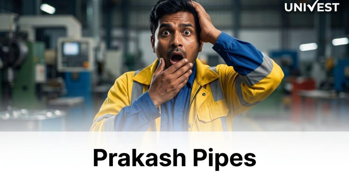 Why Is Prakash Pipes Share Price Falling