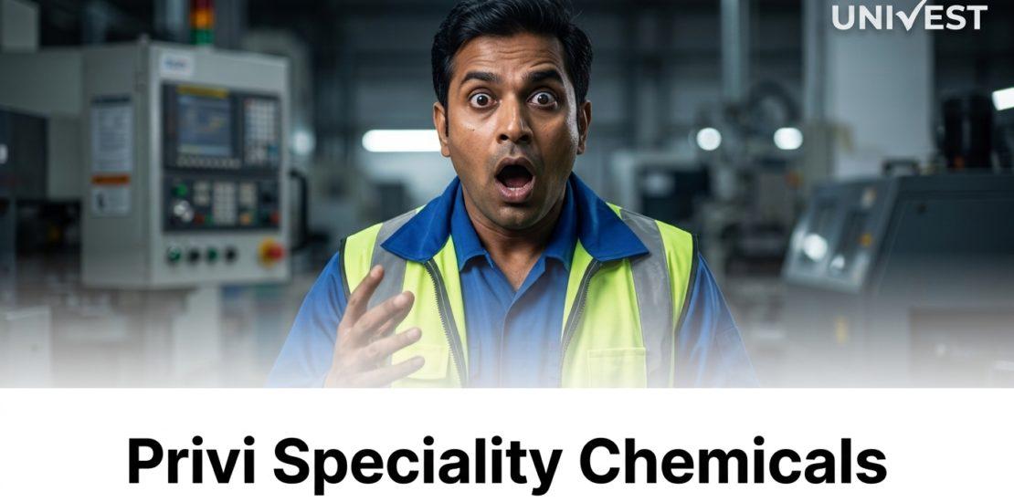 Why Is Privi Speciality Chemicals Share Price Falling