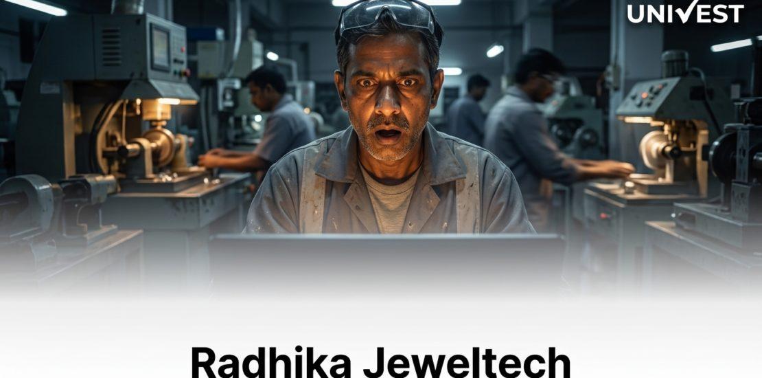 Why Is Radhika Jeweltech Share Price Falling