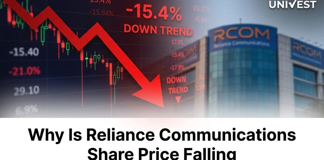 Why Is Reliance Communications Share Price Falling