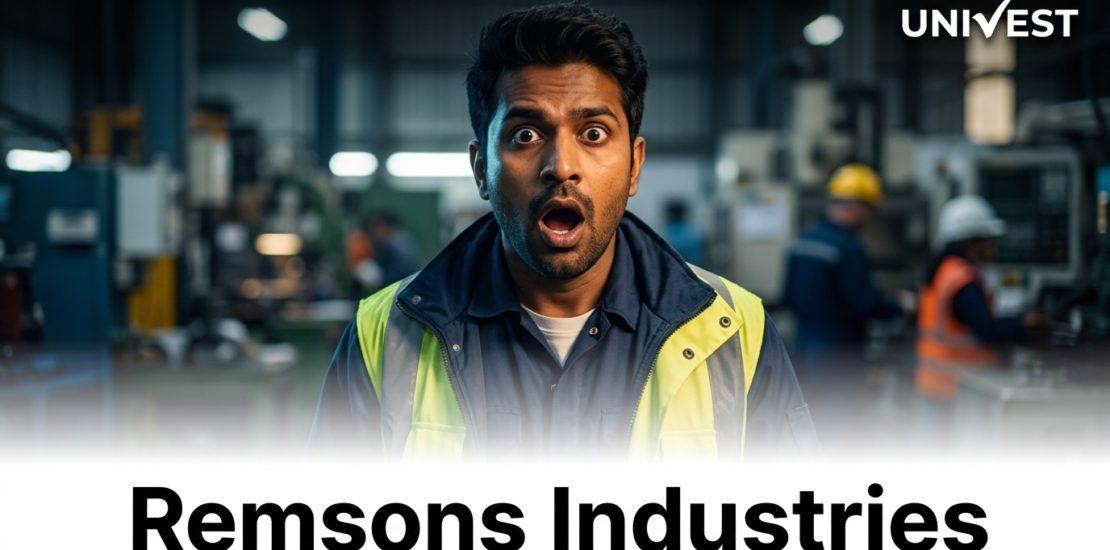 Why Is Remsons Industries Share Price Falling