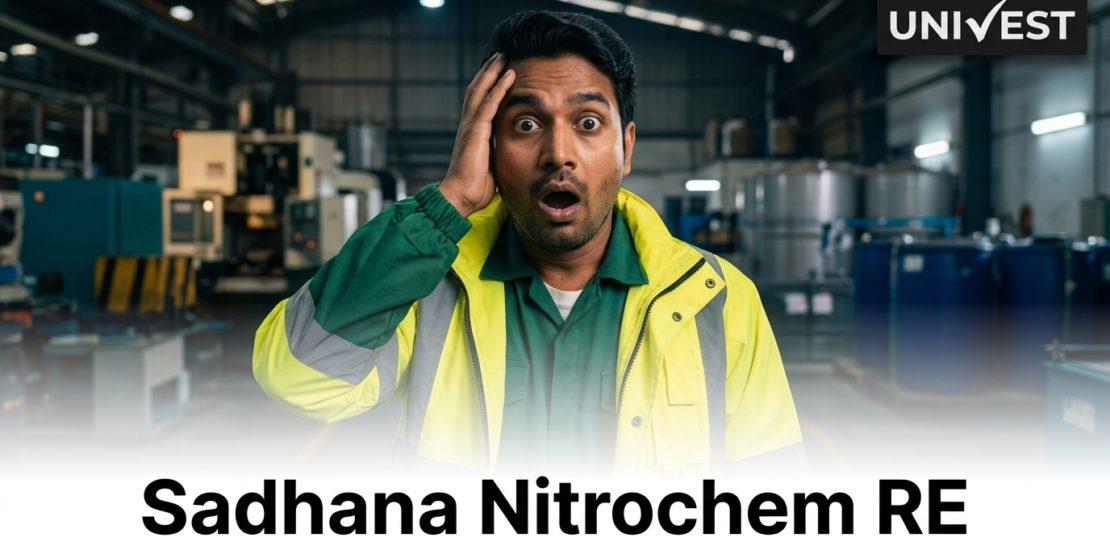 Why Is Sadhana Nitrochem RE Share Price Falling