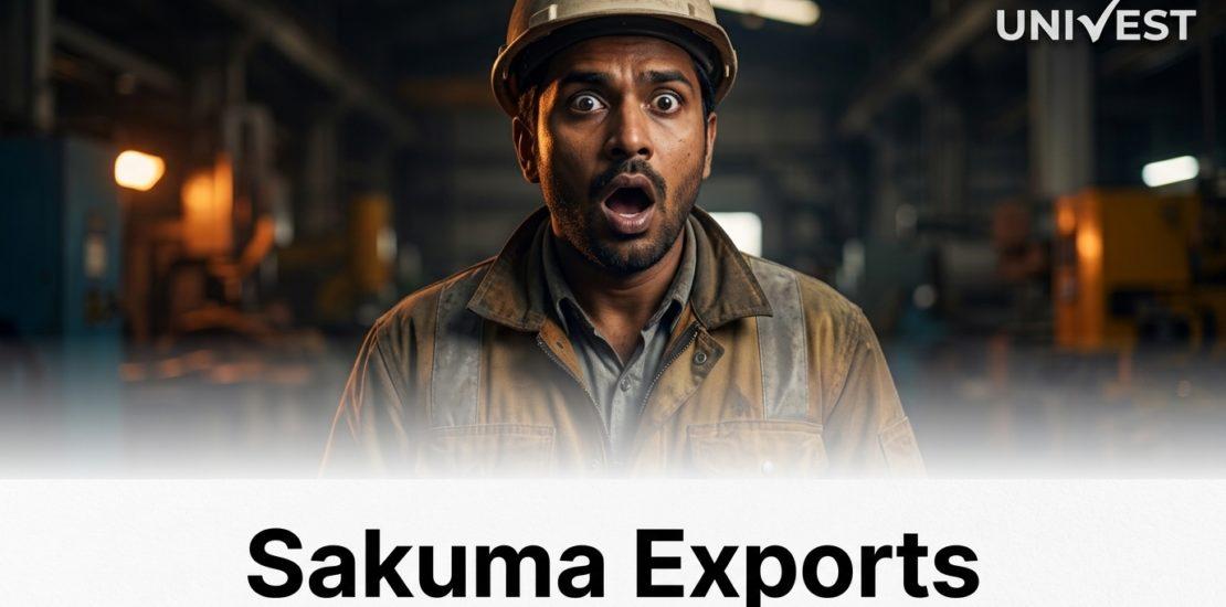 Why Is Sakuma Exports Share Price Falling