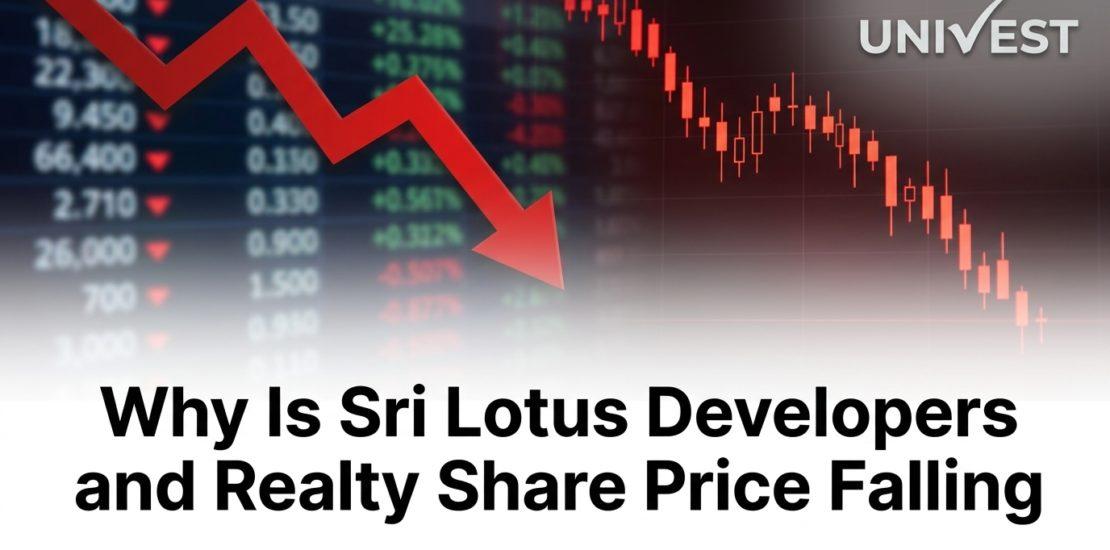 Why Is Sri Lotus Developers and Realty Share Price Falling