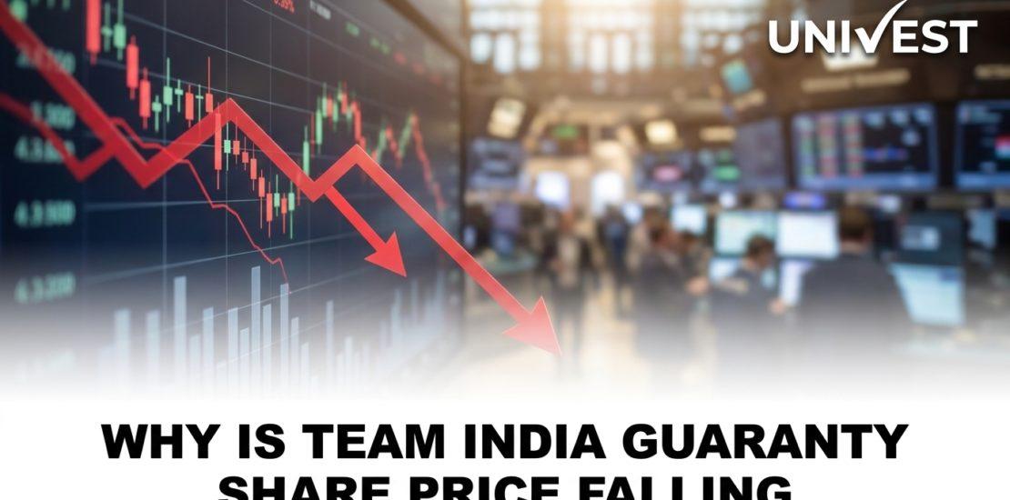 Why Is Team India Guaranty Share Price Falling