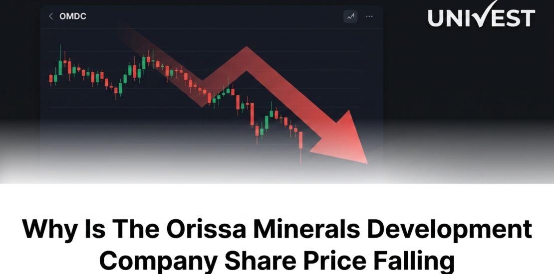 Why Is The Orissa Minerals Development Company Share Price Falling