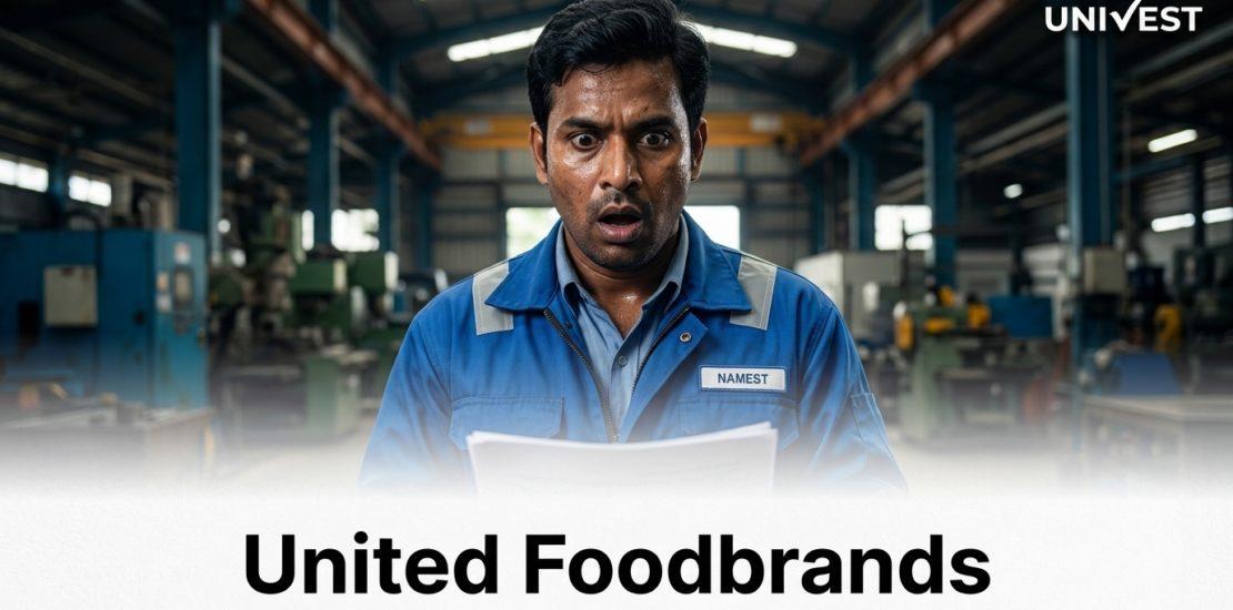 Why Is United Foodbrands Share Price Falling