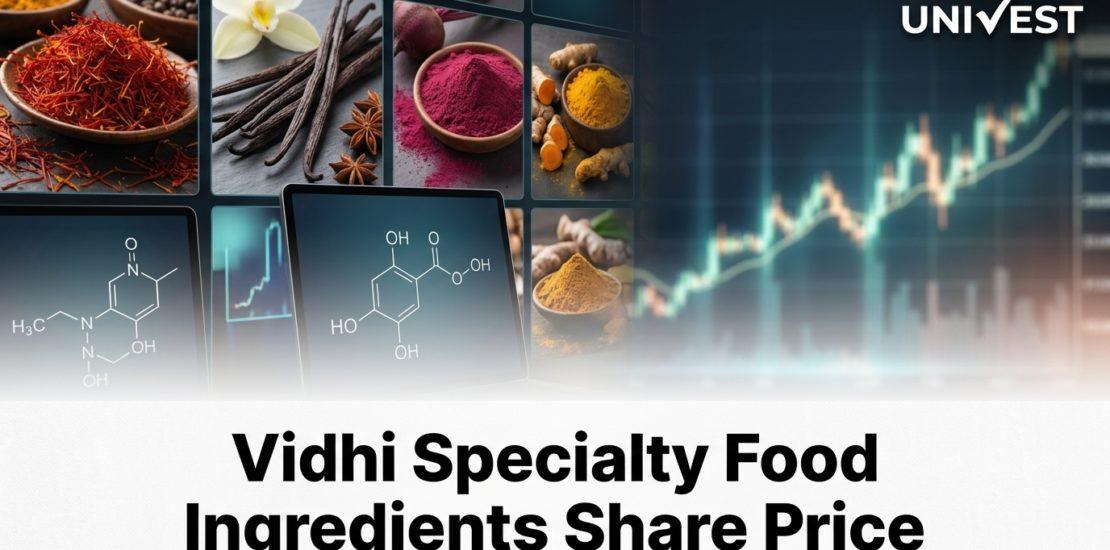Why Is Vidhi Specialty Food Ingredients Share Price Falling