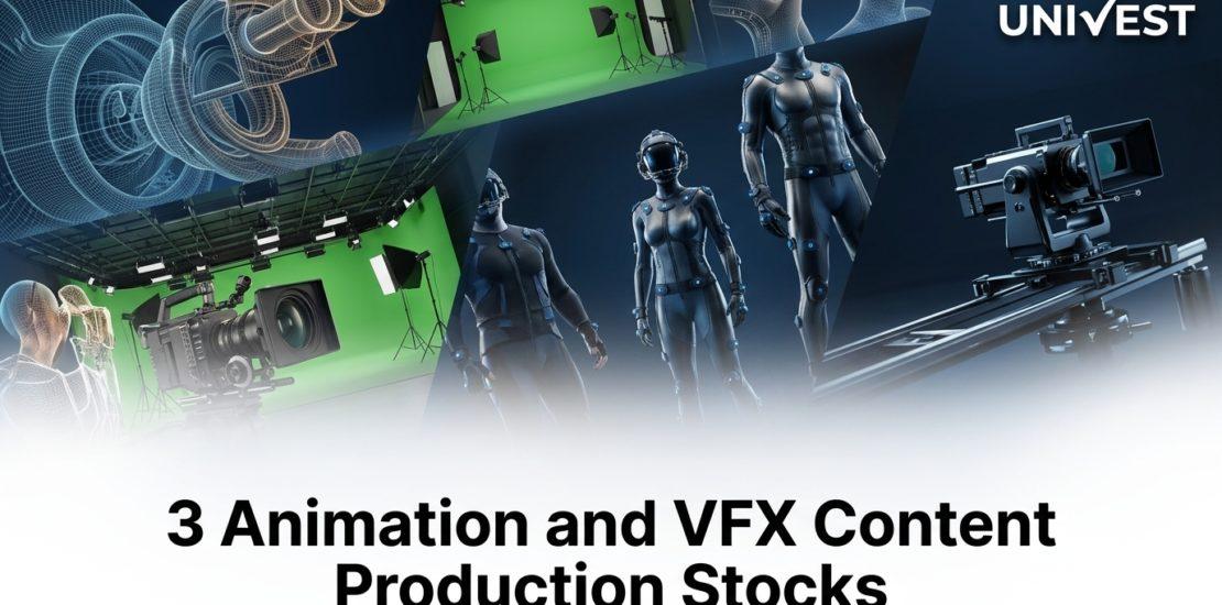 3 Animation and VFX Content Production Stocks